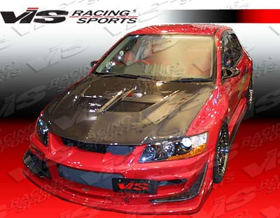 VIS Racing VRS Carbon Fiber Hood - EVO 8