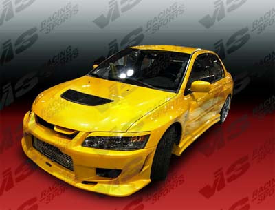 VIS Racing Tracer Front Bumper - EVO 8/9