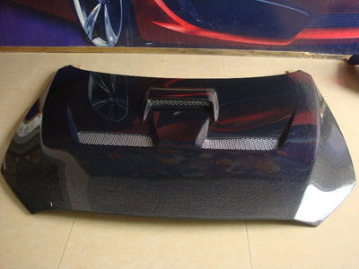 Bay Speed Aero BS Carbon Fiber Hood - Lancer 08+