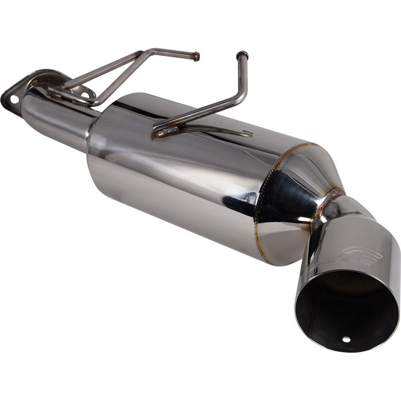 DC Sports Stainless Steel Axle Back Exhaust System - Lancer GTS, ES, DE 08-11