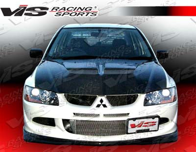 VIS Racing Demon Carbon Fiber Front Lip - EVO 8