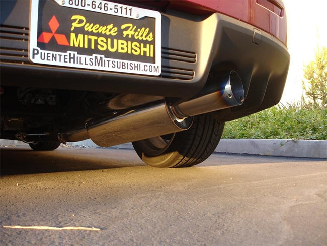 Megan Racing 3" Single Exit Exhaust Ti-Tip - EVO X