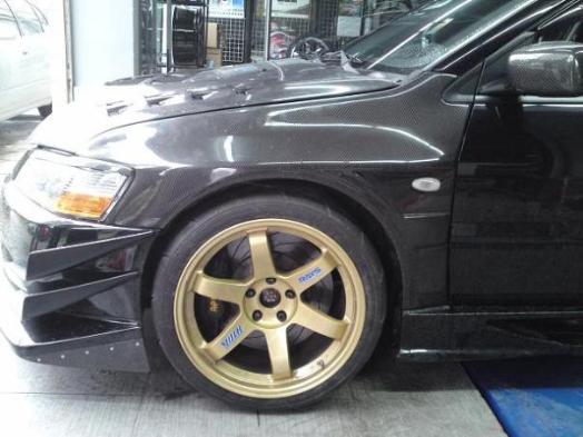 BaySpeed VT Style Carbon Fiber Wide Body Fenders