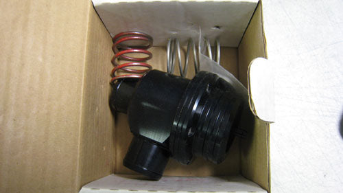 Forge Recirculating Dump Valve Black - EVO 8