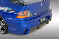 Ings+1 N-Spec FRP Rear Bumper - EVO 8/9