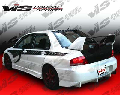 VIS Racing Z Speed Rear Bumper - EVO 8/9