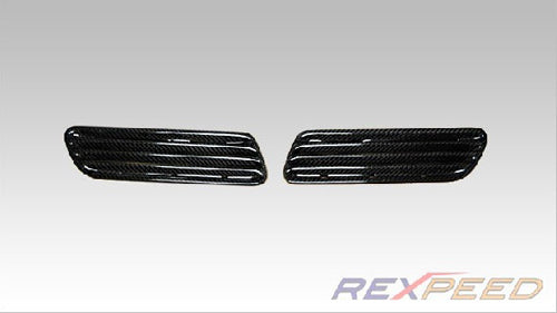 Rexpeed OEM Style Twin Bonnet Vent- Evo X