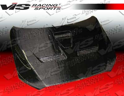 VIS Racing OEM Style Carbon Fiber Hood - EVO X