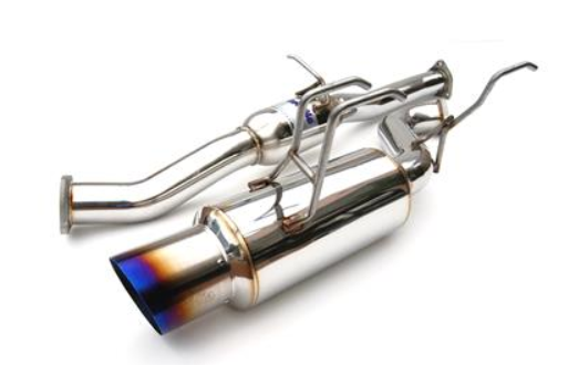 Invidia 03-06 Evo 76mm N1 Titanium Tip Cat-back Exhaust