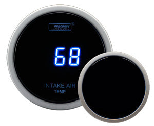 ProSport 52mm Digital Intake Temperature Gauge Blue