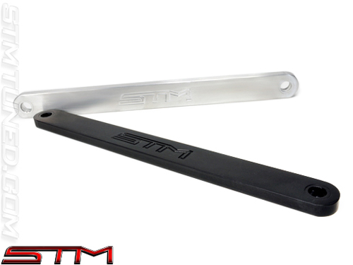 STM Aluminum Battery Tie Down Plate - Evo 8/9