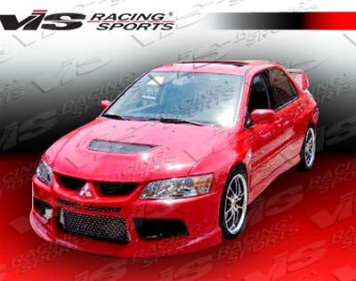 VIS Racing Striker X Front Bumper - EVO 8/9
