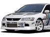 GReddy Gracer Urethane Front Lip - EVO 8/9