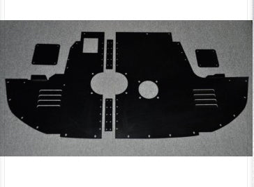 SSP 2 Piece Aluminum Undertray Skid Plate - EVO X