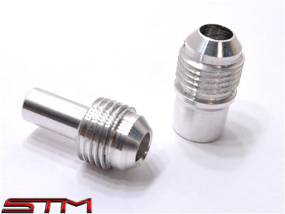 STM Valve Cover -6AN Fittings - EVO 8/9