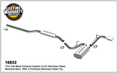 Magnaflow Cat-Back Exhaust System - Lancer GTS, ES, DE 2008+
