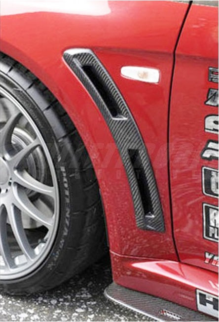 VARIS Fender Duct, Carbon for Mitsubishi EVO X 2009 Version