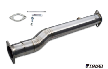 Tomei EVO X Titanium Straight Pipe - Evolution X 08-15