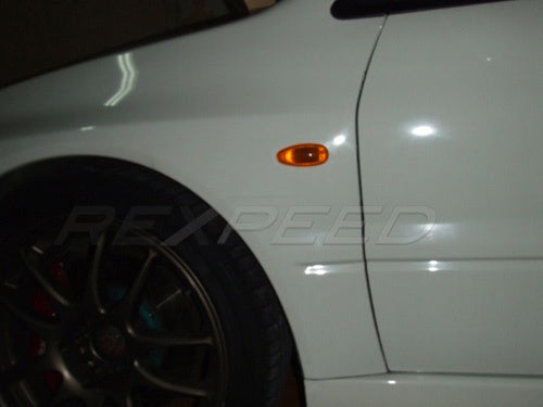 Rexpeed JDM Amber Front Markers - EVO 8/9