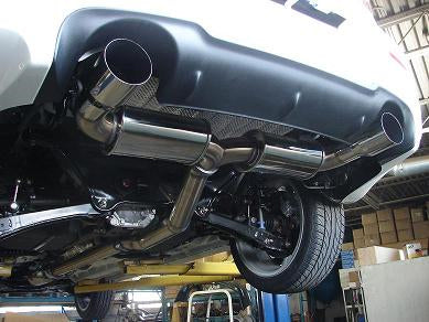 Ultimate Racing 3" Dual Exit Catback Exhaust Lancer Ralliart (09+)