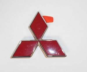 Mitsubishi OEM Red Diamond Badge Emblem