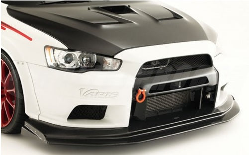 VARIS widebody Front Diffuser, VSDC for Mitsubishi EVO X CZ4A WIDE BODY Version