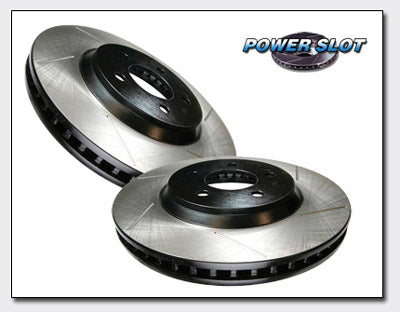 StopTech Slotted Rear Rotors Set - 2008-2014 EVO X