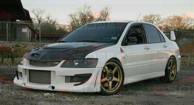 Bay Speed Aero G Speed Style Front Bumper - EVO 8/9
