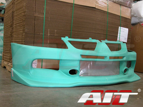 AIT Racing V9 Style Front Bumper - EVO 8/9