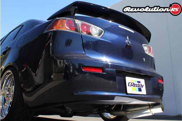 GReddy Revolution RS Exhaust System - Lancer GT 2012-2014