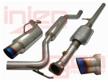Injen 60mm Cat-Back Exhaust w/ Titanium Tip- 2008-2011 Mitsubishi Lancer DE