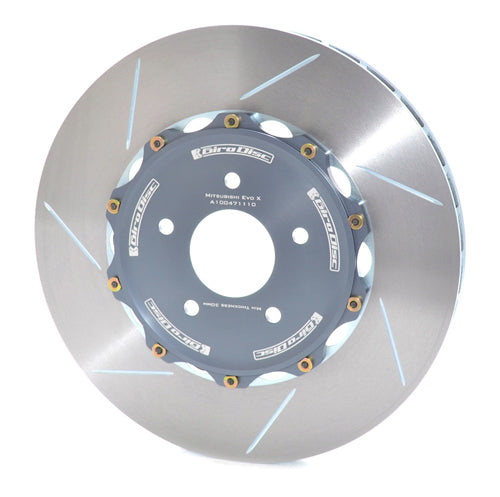 Girodisc Front Slotted 2pc Rotor Set - 2008-2014 EVO X