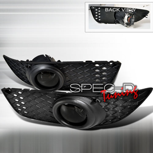Spec-D Tuning OEM Style Fog Lights Smoke - Lancer GTS, DE, ES