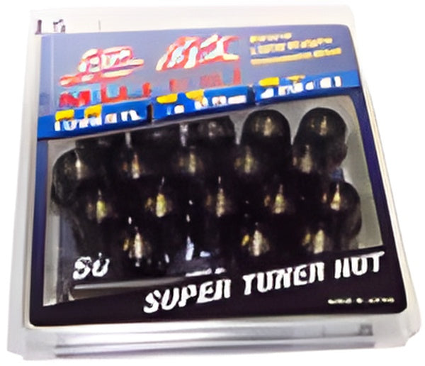 Muteki Black Lug Nuts Close End 12x1.50