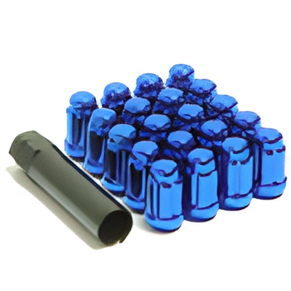 Muteki Blue Lug Nuts Close End 12x1.50