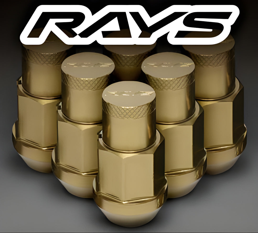 Rays 42MM 12x1.50 Lug Duralumin Nut Set 16 Lug 4 Lock Set