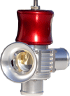 TurboSmart Dual Port Blow Off Valve Red - EVO 8/9/X and Ralliart
