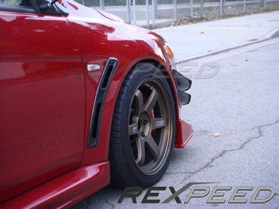 Rexpeed V Style Carbon Fender Vents Evo X Evo X Exterior Parts Evo X Exterior Exterior Lancershop Com