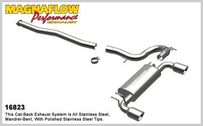 Magnaflow 3" Cat-back Dual Tip Exhaust System - EVO X