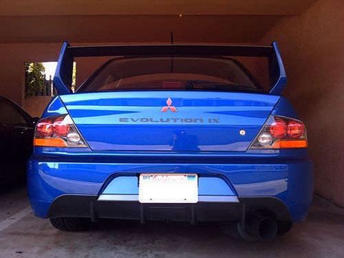 Rexpeed Carbon Fiber Evolution IX Trunk Badge - EVO 9