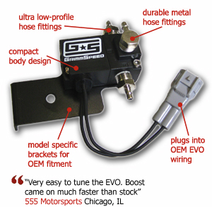 GrimmSpeed Electronic Boost Control Solenoid 3-Port - EVO X