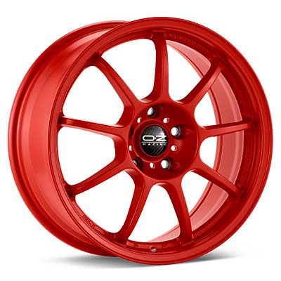 O.Z Alleggerita HLT Red 18" Rims Set (4) EVO 8/9