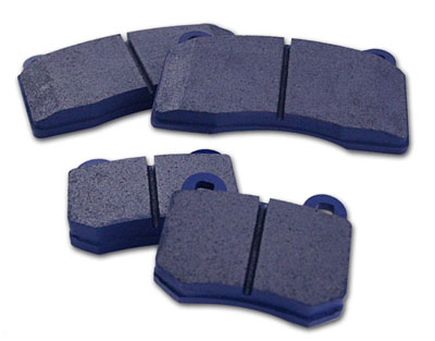 WORKS Blue Front Brake Pads - EVO 8/9/X