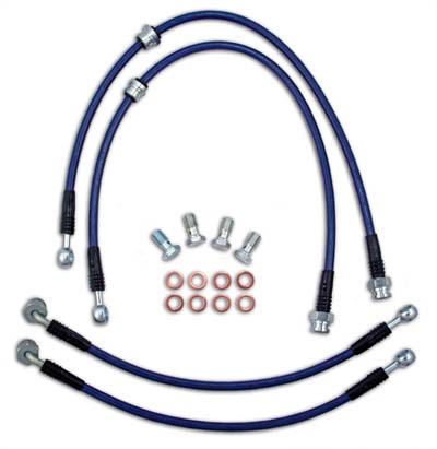 WORKS SS Brake Line Kit - EVO 8/9