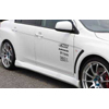 C West Side Skirts Set PFRP - EVO X