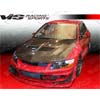 VIS Racing VRS Carbon Fiber Hood - EVO 8