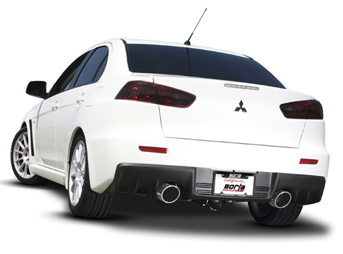 Borla Cat Back Exhaust System - EVO X 2008, 2010-2015