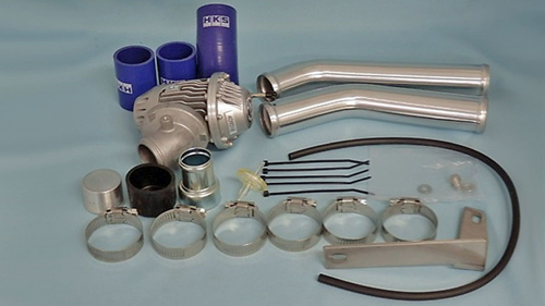 HKS SSQ Version 4 Blow Off Valve w/Polished Pipes - EVO X