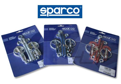 Sparco Blue Hood Pins