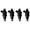 Deatschwerks 800cc Low Impedance Top Feed Injectors Set of 4 - EVO 8/9